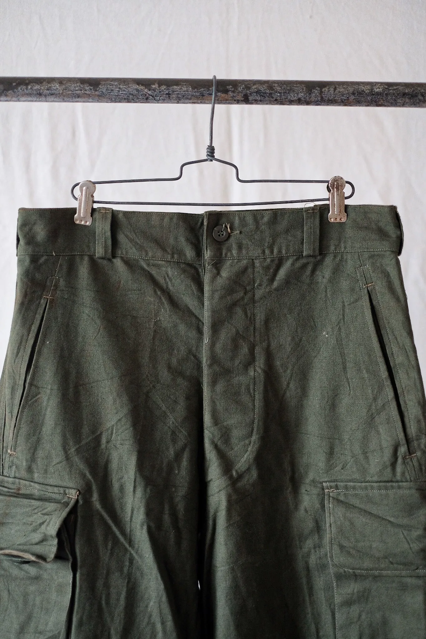 [~ 60's] French Air Force M47 Taille des pantalons de terrain.84m