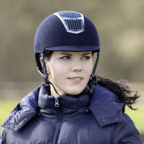 Casque d'équitation HKM Brillant