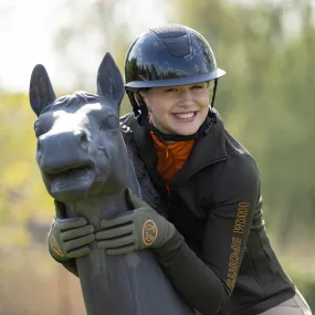 Casque d'équitation HKM Shiny Diamond