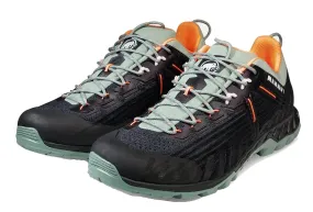 chaussures Mammut Alnasca Knit III Low - Black/Jade - men´s