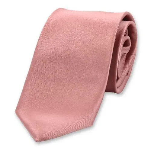 Cravates / Cravate Vieux Rose en satin polyester
