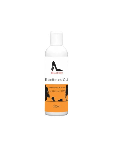 crème nettoyante et nourissante pour le cuir