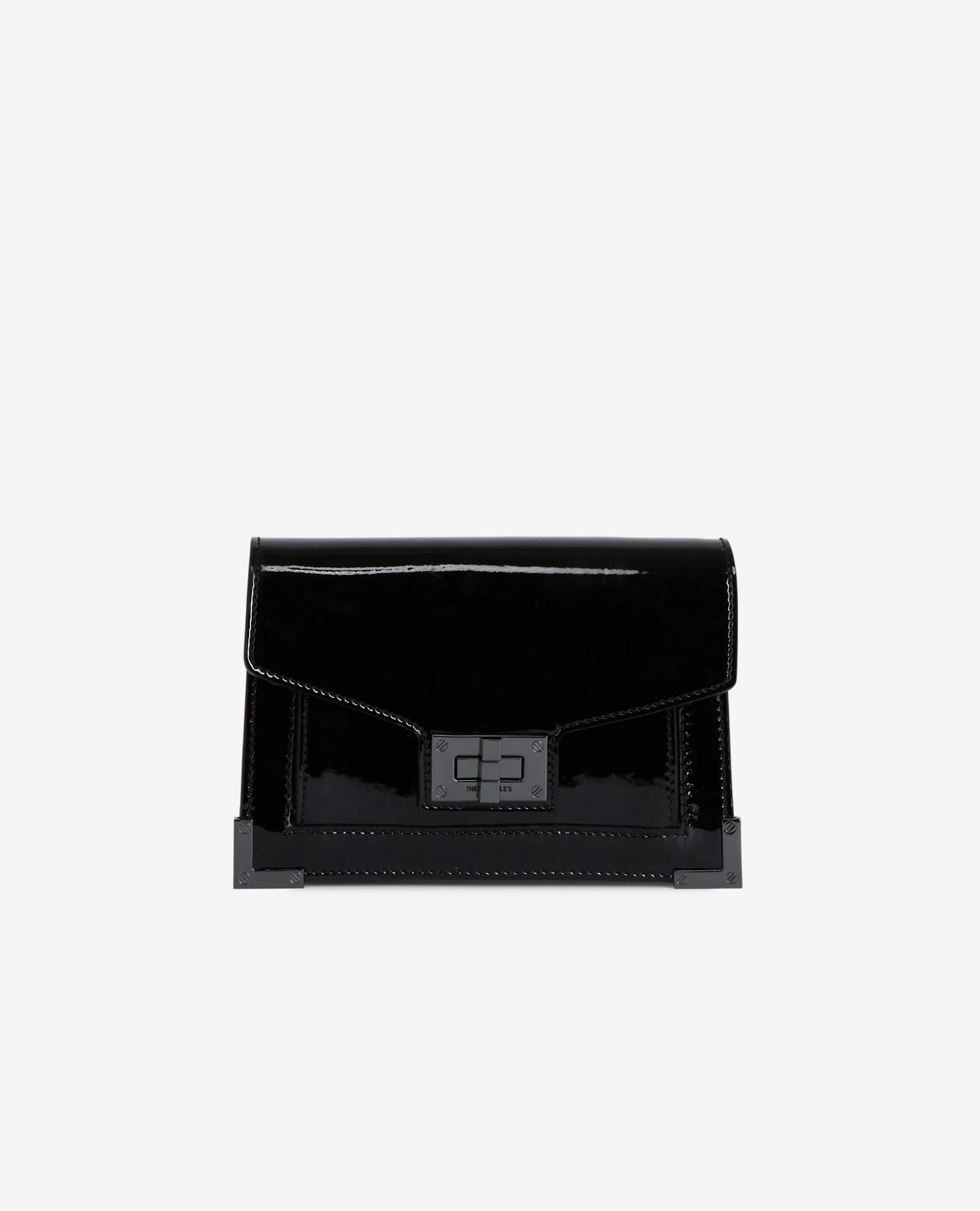 Emily Belt en cuir noir