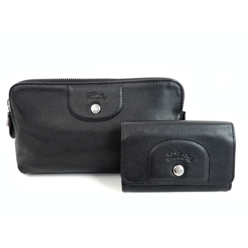 LONGCHAMP PETITES MAROQUINERIES le pliage cuir porte monnaie