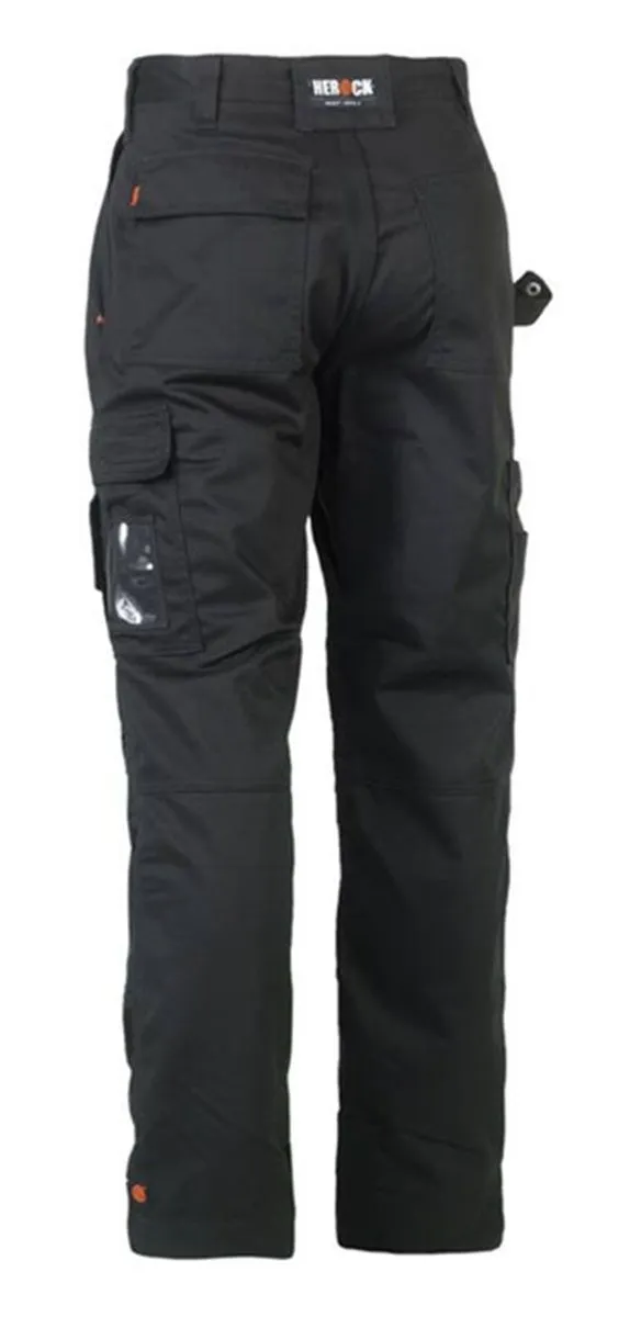Pantalon de travail multipoches - Homme - HK010 - noir 