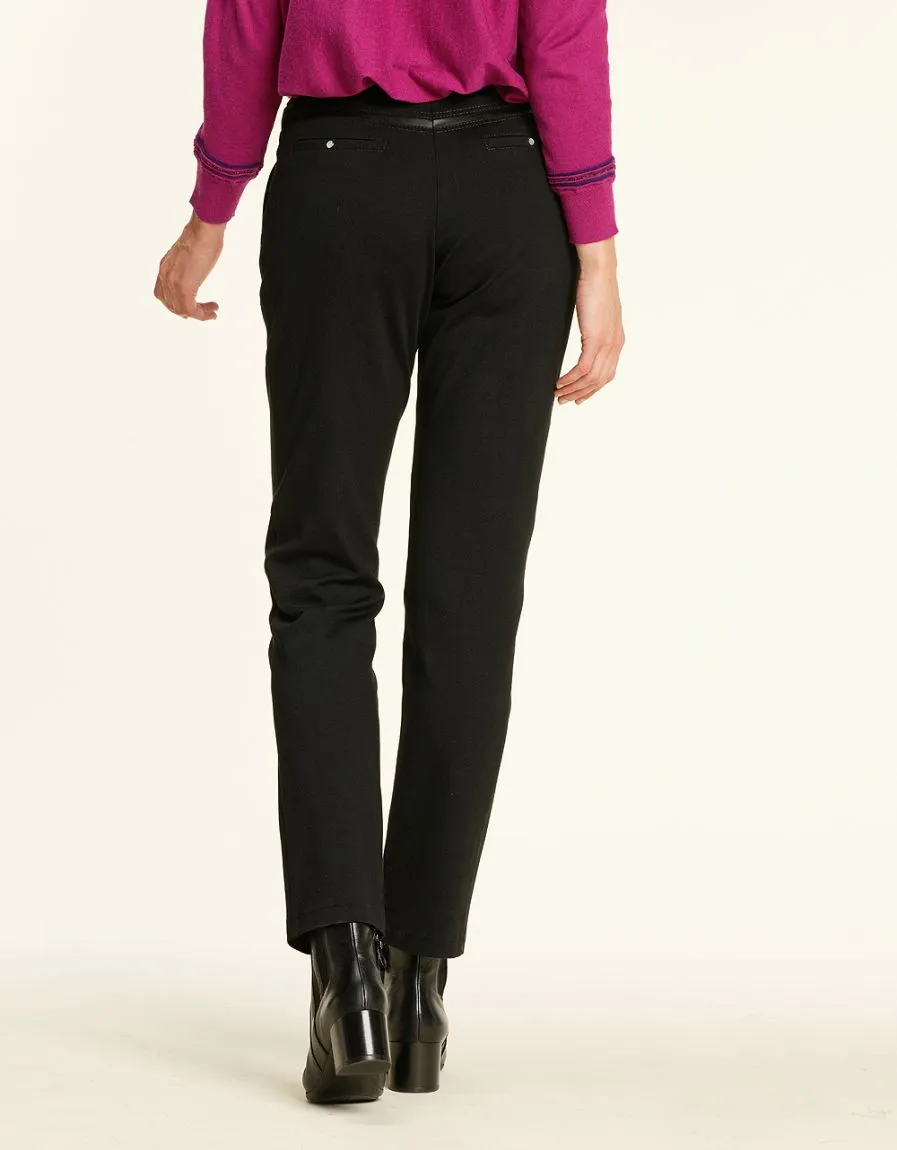 Pantalon noir chic Milano - Pantalons