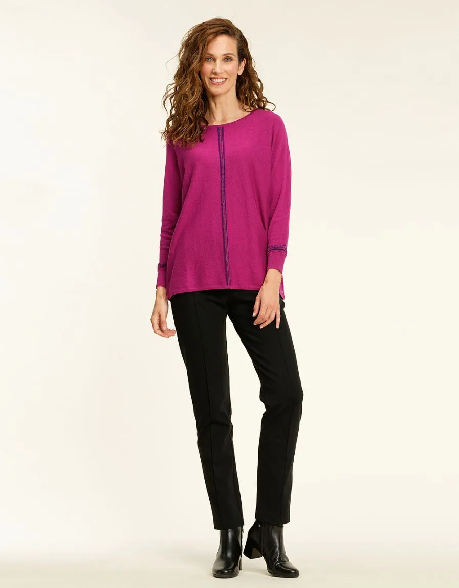 Pantalon noir chic Milano - Pantalons