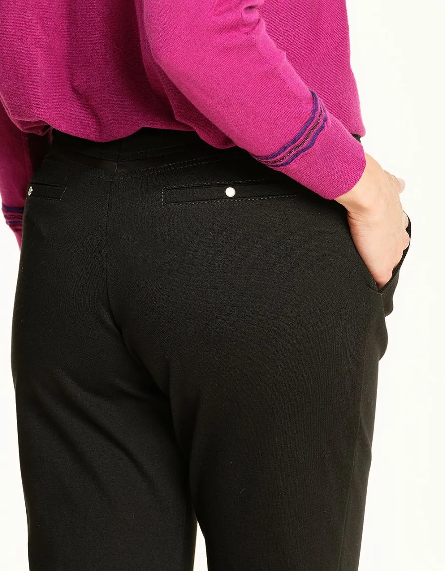 Pantalon noir chic Milano - Pantalons