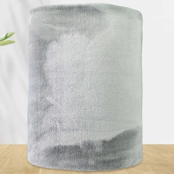 Plaid polaire Gris 130x160 personnalisé