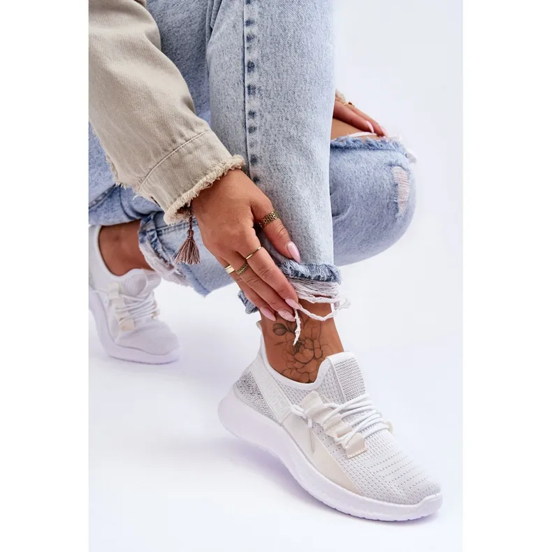 PM1 Chaussures de sport à enfiler pour femmes Blanc Hold Me! blanche