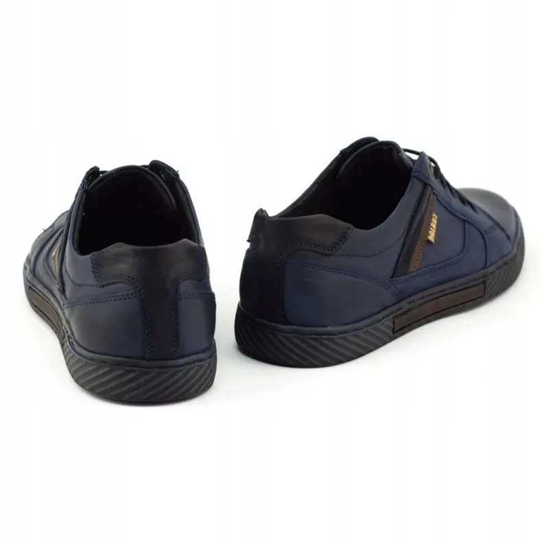 Polbut Chaussures homme J47 bleu marine