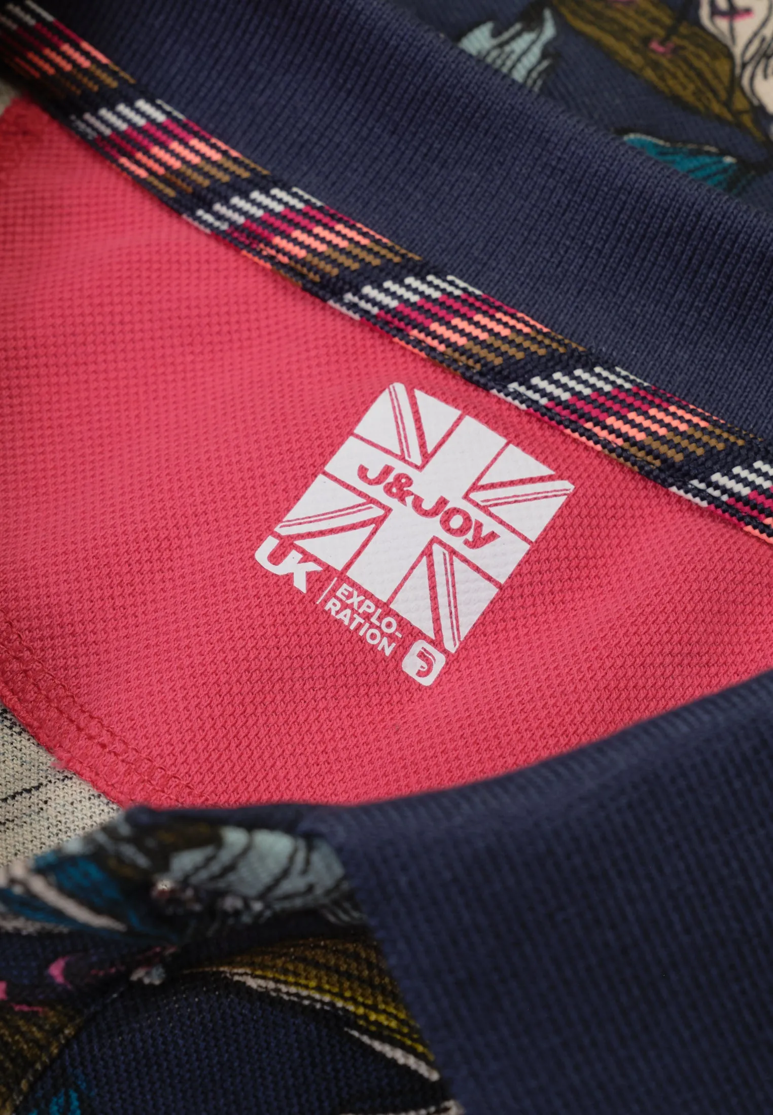 Polo homme bleu marine végétal