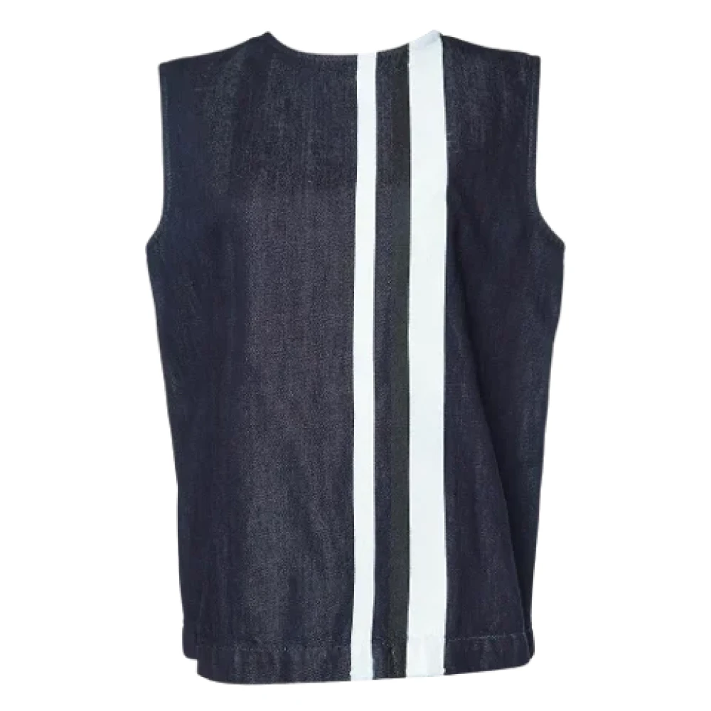 Pre-owned Denim tops