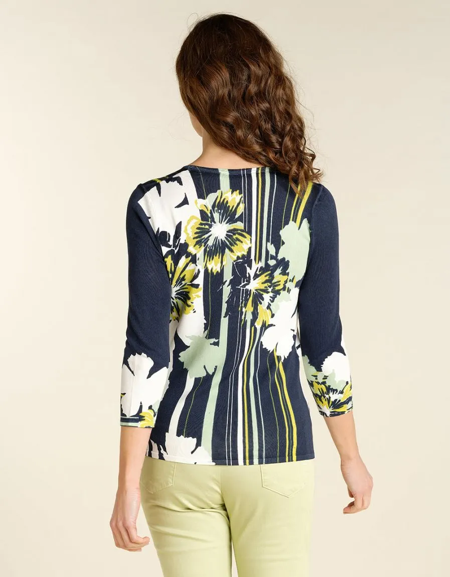 Pull fin bleu marine - Pulls