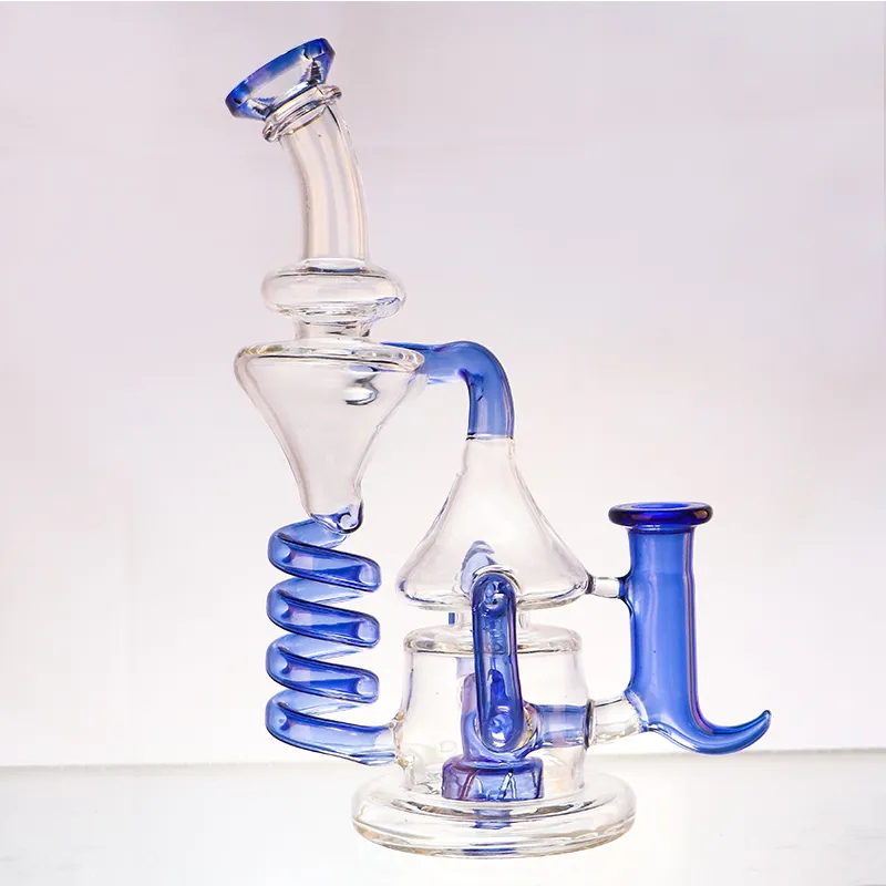 Spring En Verre Dab Recycler Recycler Tornado Pipe De Conduite Deau Fumée Bong Bong 14 Mm Banger Masculin Du 27,40 € | DHgate