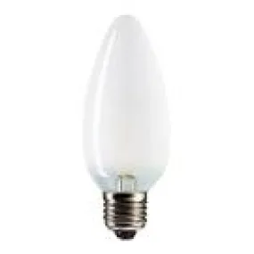 Standard Incandescence Bougie Dépolie B35 E27 25W 230V
