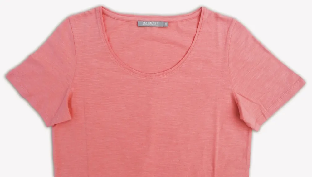 T-shirt en jersey slub de coton bio