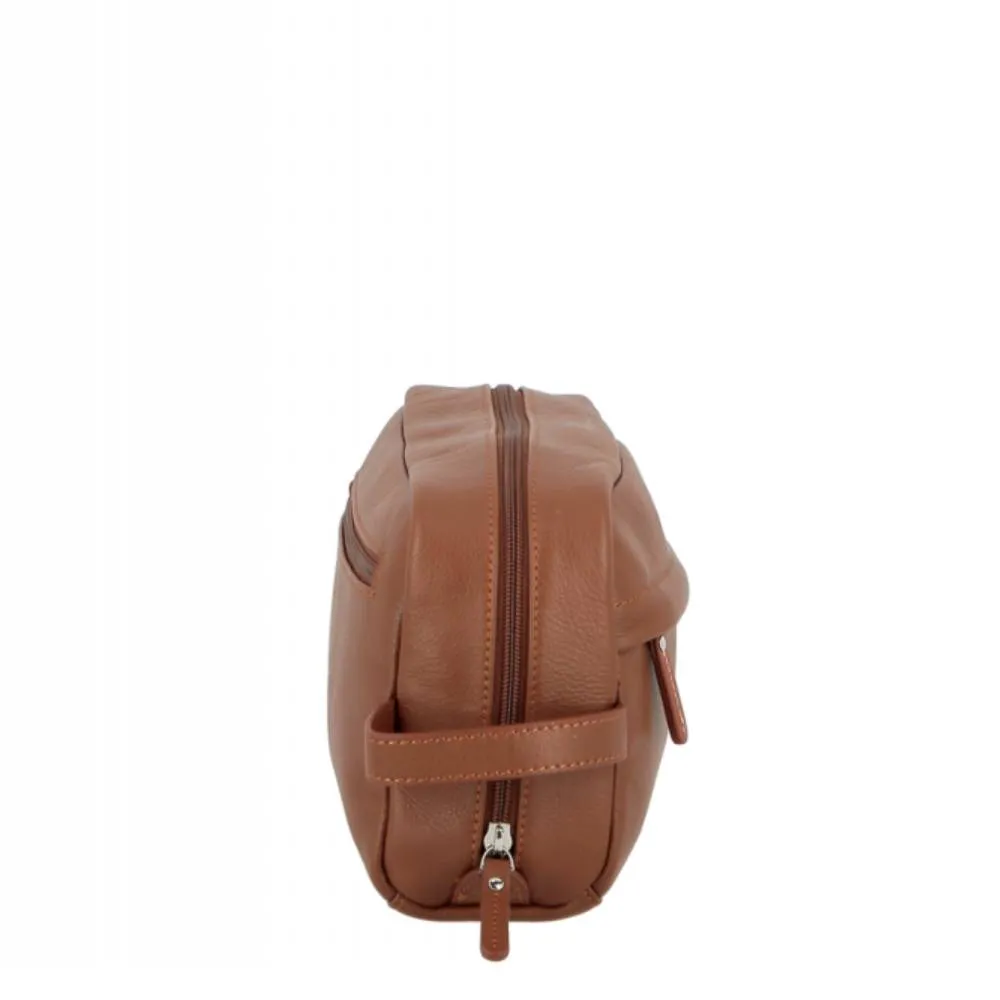 Trousse de toilette zippée Jump Uppsala Cuir 4481NU