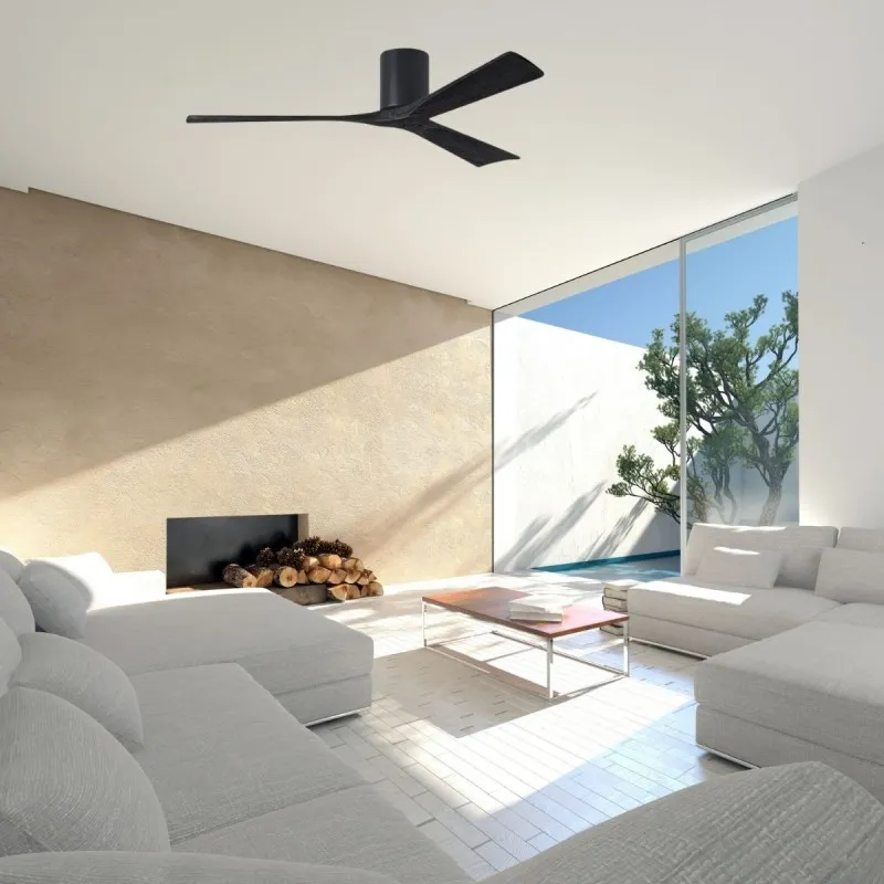 Ventilateur de Plafond Irene-3H 152cm Noir