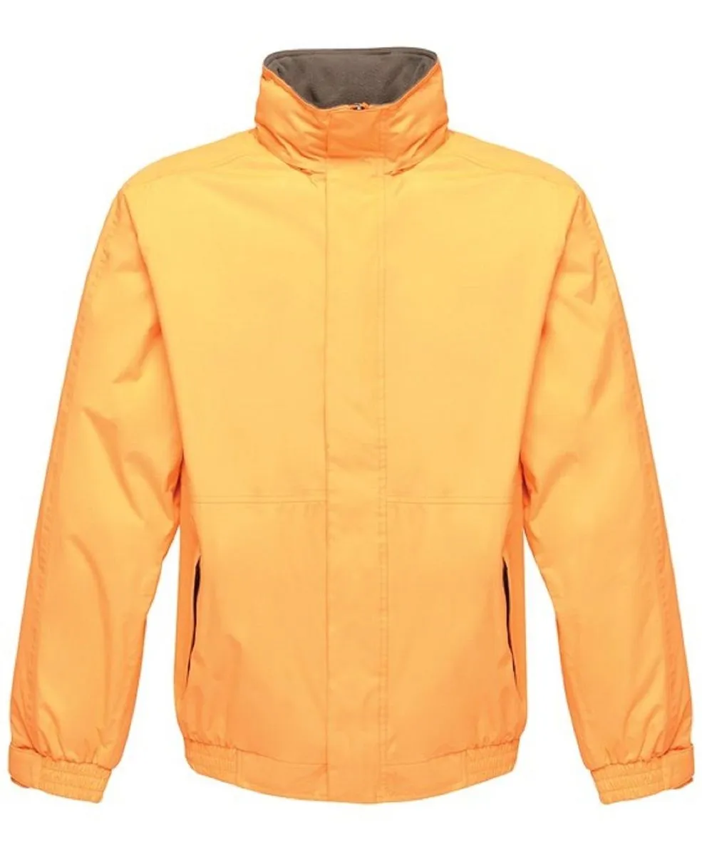 Veste bomber coupe-vent - TRW297 - orange sun et gris 