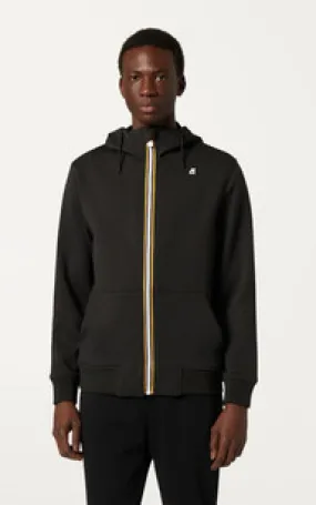 Veste zippée Berenger Black pure K-Way - La Canadienne - Pulls / Sweats Textile Black