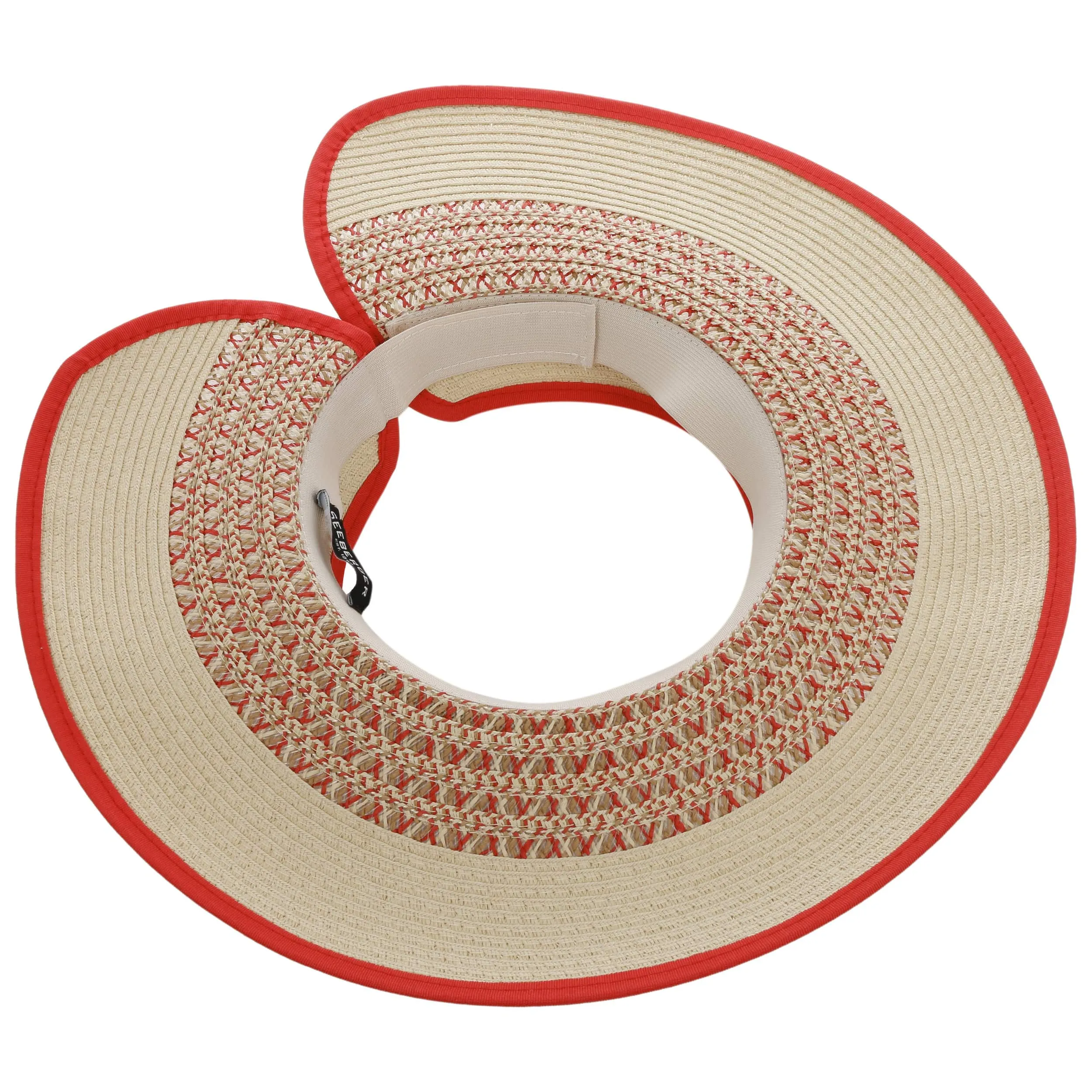 Visière en Paille Annavela by Seeeberger --> Chapeaux, casquettes & bonnets en ligne ▷ Chapeaushop